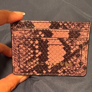 Marc Jacobs Snake Embossed Cardholder Wallet
